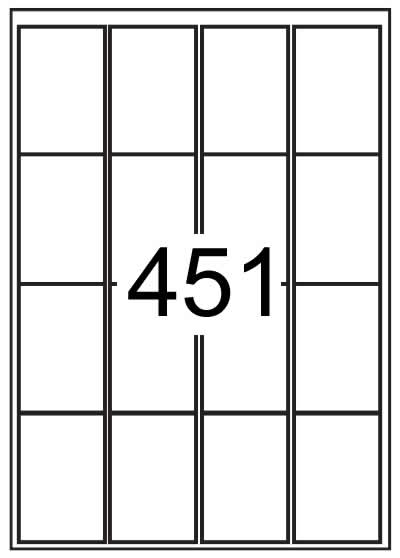 Rectangle Labels 48 mm x 71 mm - Speciality Paper Labels - Click Image to Close