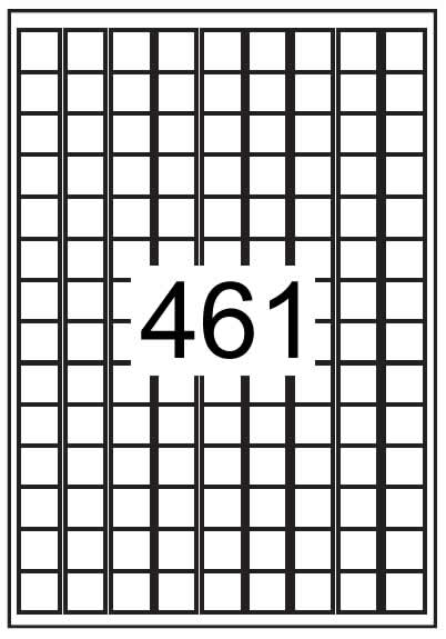Square labels 20 mm x 20 mm - Fluorescent Paper Labels - Click Image to Close