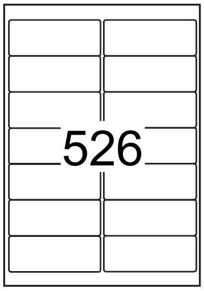 99.1mm x 38.1mm - Vinyl PVC Labels - Brand Compatible - Click Image to Close