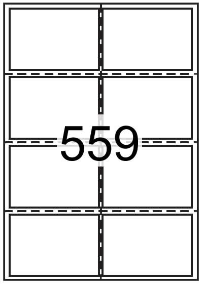 Rectangle Labels 97 mm x 66 mm - Synthetic Labels - Click Image to Close