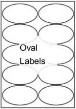 Oval Labels