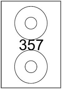 CD/ DVD - White Economy Labels - Brand Compatible