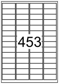 Rectangle Labels 48 mm x 20 mm - Speciality Paper Labels