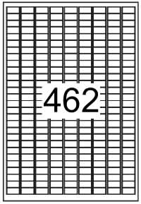 Rectangle Labels 20 mm x 10 mm - White Paper Labels