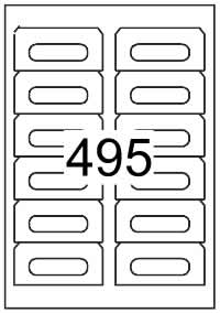 Audio Cassette labels - Vinyl PVC Labels