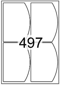 Bottle Labels 140mm x 98mm - Vinyl PVC Labels