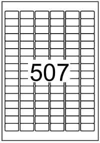 Rectangle Labels 30 mm x 16 mm - Speciality Paper Labels