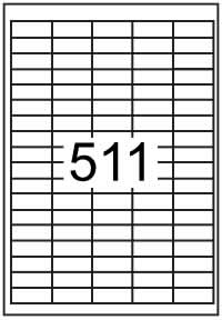 Rectangle Labels 40 mm x 15 mm - Synthetic Labels