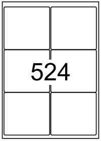 99.1mm x 93.1mm - Synthetic Labels - Brand Compatible