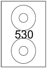 CD/DVD labels - Speciality Paper Labels - Brand Compatible