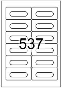 Audio Cassette - Vinyl PVC Labels - Brand Compatible