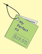Creative Card Swing Tickest - ideal for gifts, product descriptions ... Create your own tags and then print them out