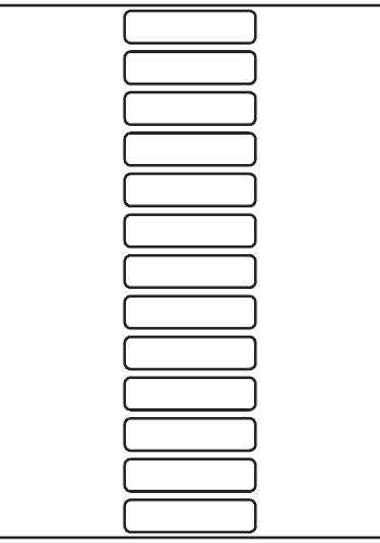 Rectangle Label 69mm x 17mm - 3,250 labels per roll