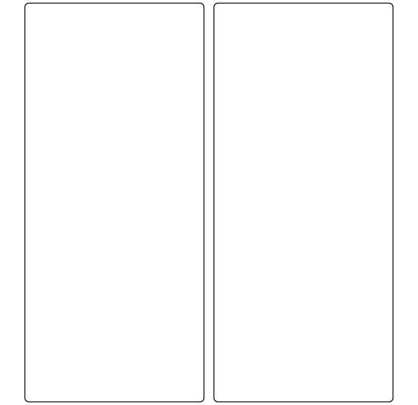 Rectangle Labels 90mm x 200mm - 690 labels per roll