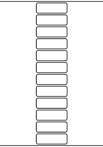 Rectangle Label 60mm x 20mm - 3,010 labels per roll