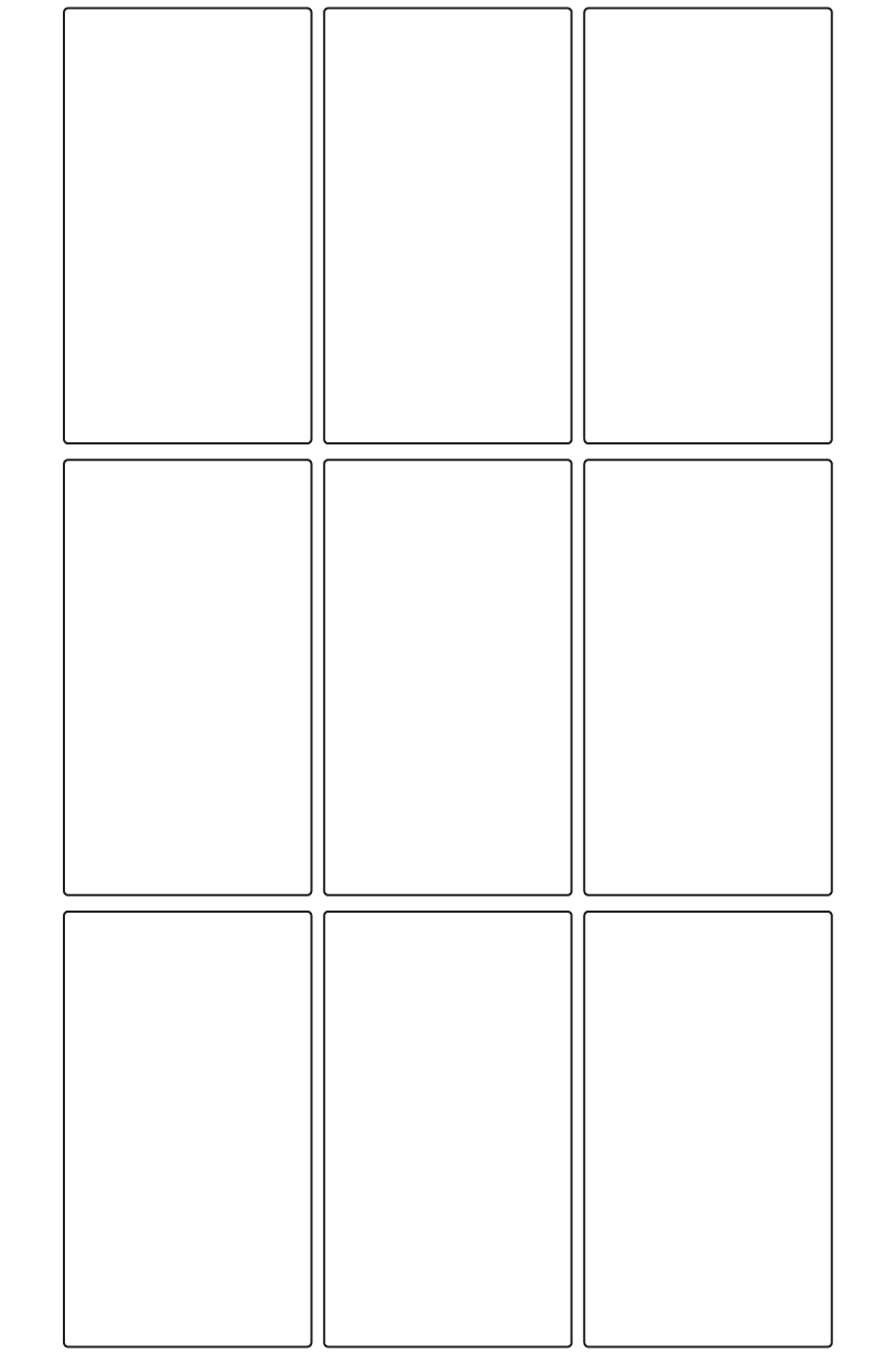 Rectangle Labels 58mm x 102mm - 1980 labels per roll