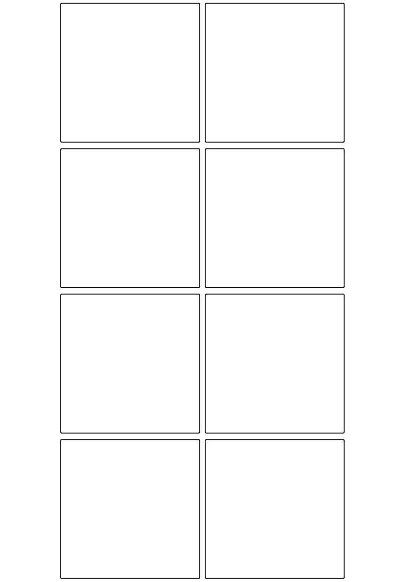 Rectangle Labels 72mm x 72mm - 1860 labels per roll