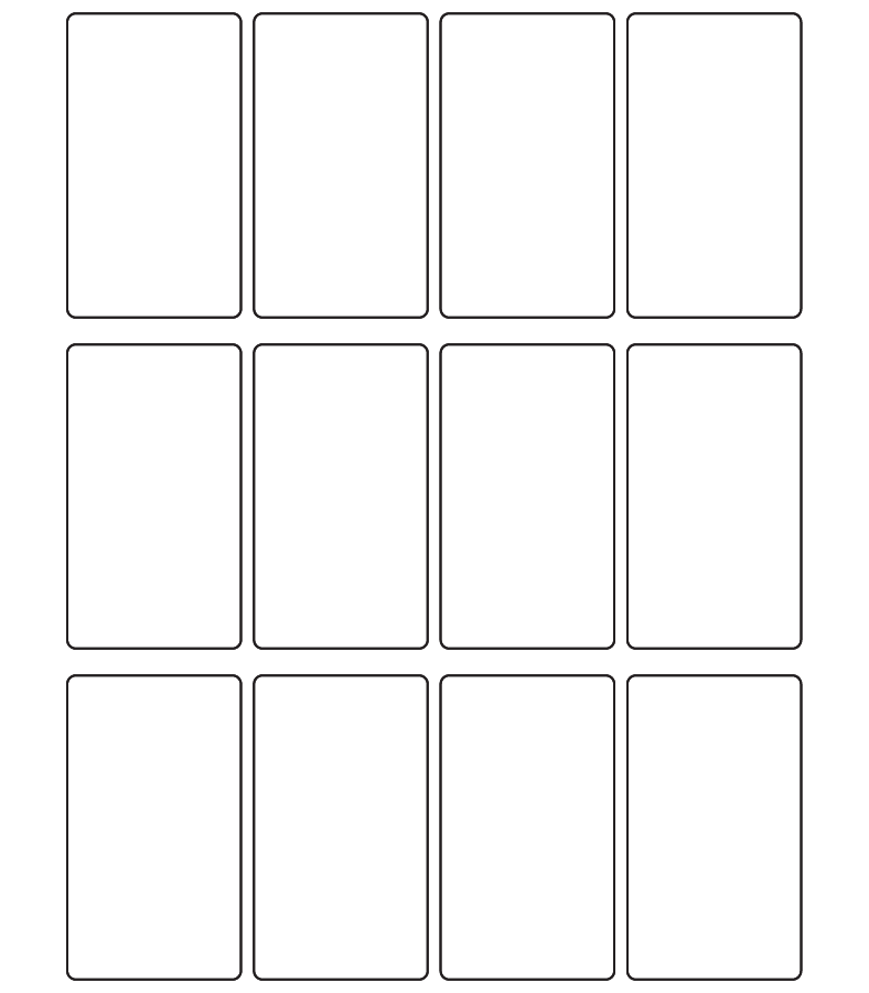 Rectangle Labels 40mm x 70mm - 3670 labels per roll