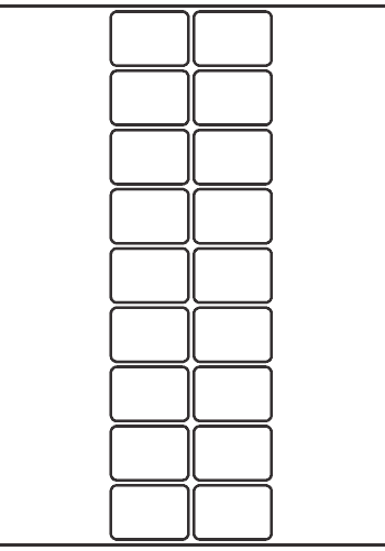 Rectangle Label 43mm x 30mm - 4,260 labels per roll - Click Image to Close