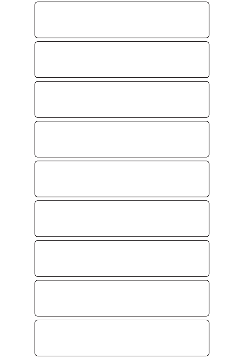 Rectangle Labels 150mm x 31mm - 2050 labels per roll