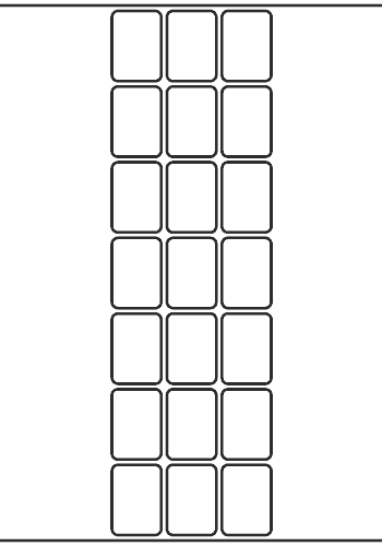 Rectangle Label 26mm x 37mm - 5,250 labels per roll - Click Image to Close