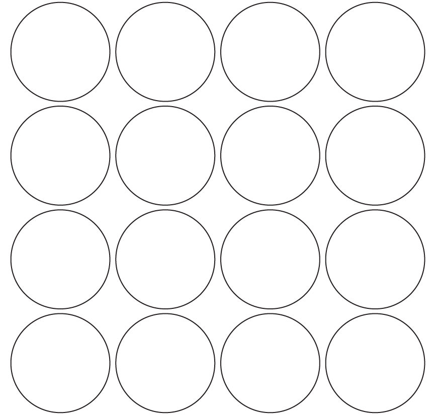 Circle Labels 50mm dia - 5340 labels per roll Circle Labels 50mm dia - 5340 labels per roll