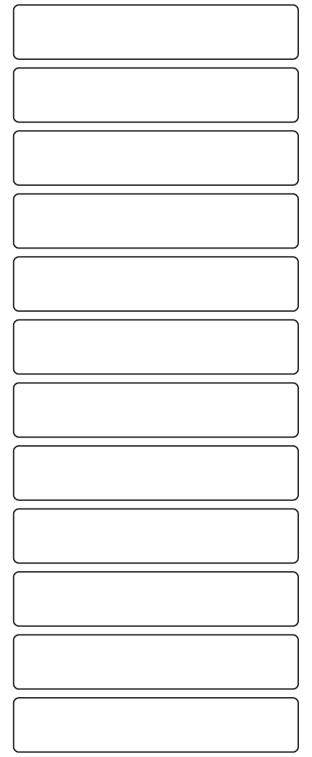 Rectangle Labels 105mm x 20mm - 3010 labels per roll