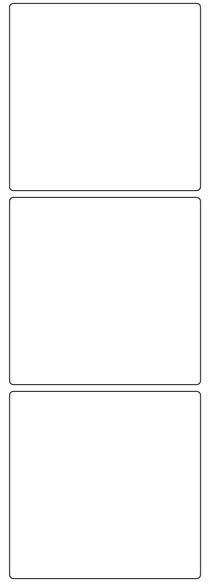 Rectangle Labels 100mm x 98mm - 690 labels per roll