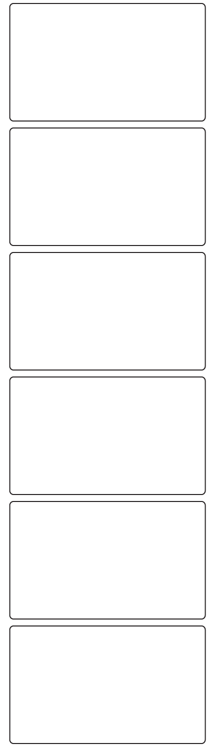 Rectangle Labels 100mm x 60mm - 1100 labels per roll