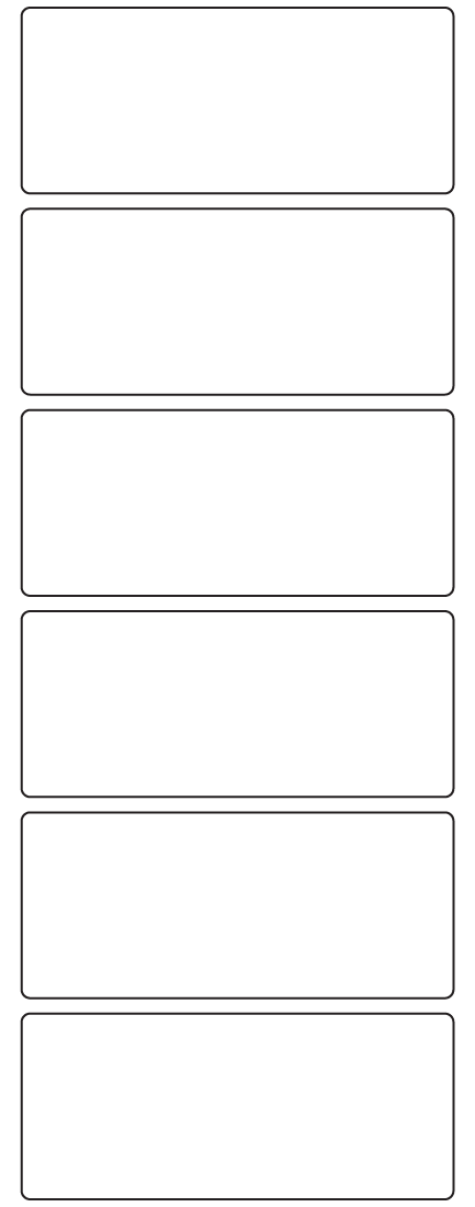 Rectangle Labels 100mm x 43mm - 1500 labels per roll