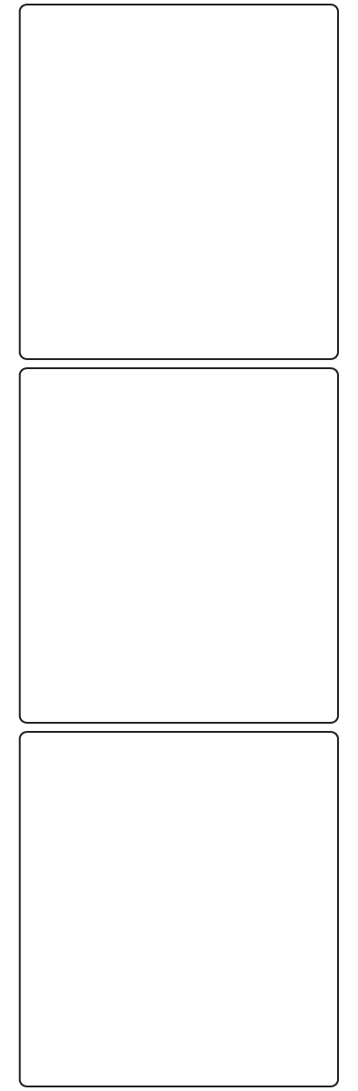 Rectangle Labels 89mm x 99mm - 690 labels per roll