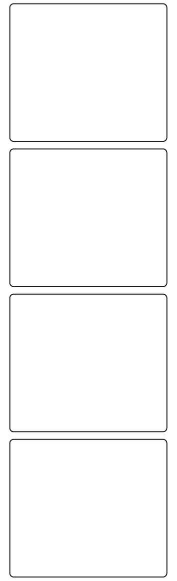 Rectangle Labels 80mm x 70mm - 950 labels per roll - Click Image to Close