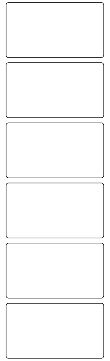 Rectangle Labels 80mm x 45mm - 1420 labels per roll