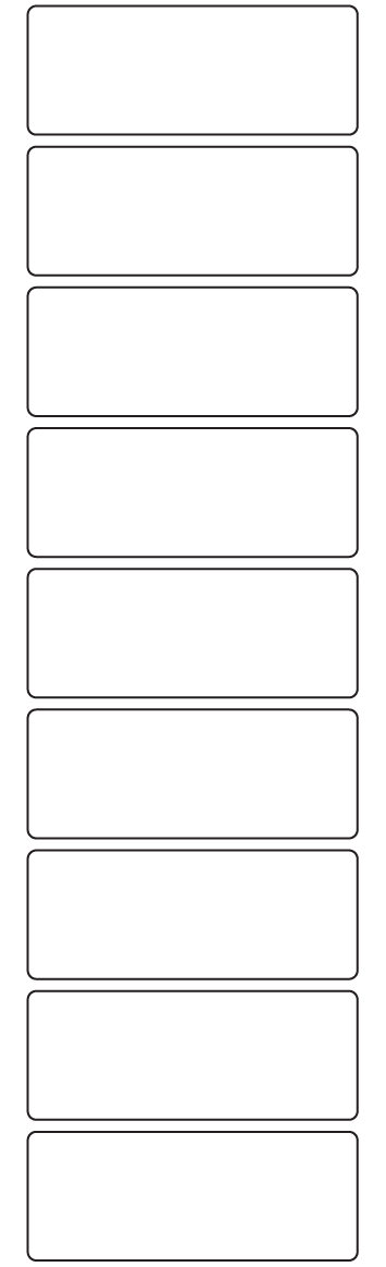 Rectangle Labels 77mm x 30mm - 2130 labels per roll