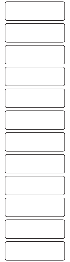 Rectangle Labels 64mm x 20mm - 3010 labels per roll