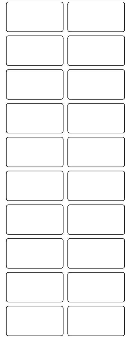 Rectangle Labels 50mm x 26mm - 4740 labels per roll - Click Image to Close