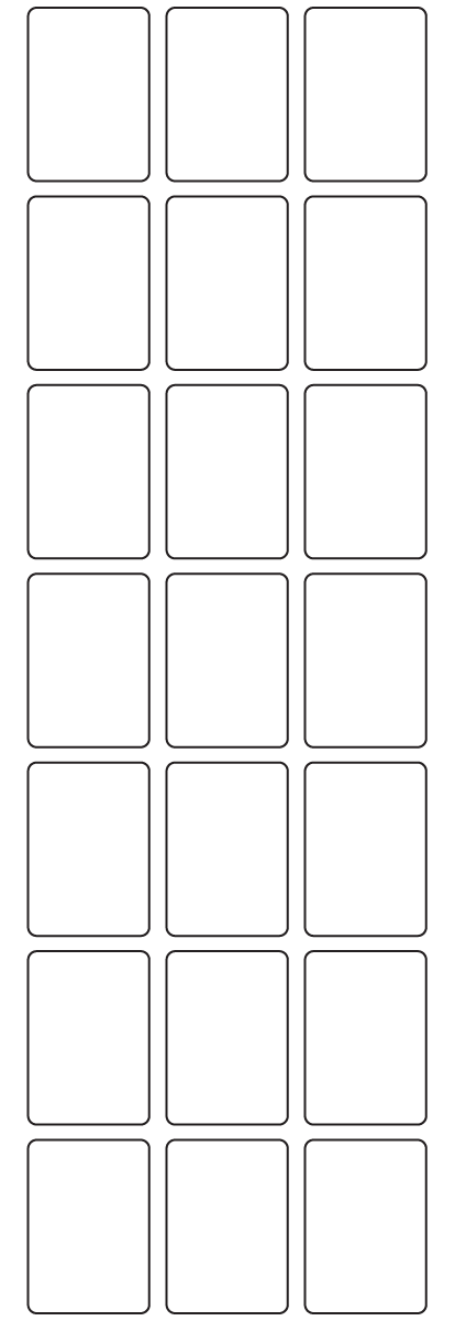 Rectangle Labels 28mm x 40mm - 4820 labels per roll