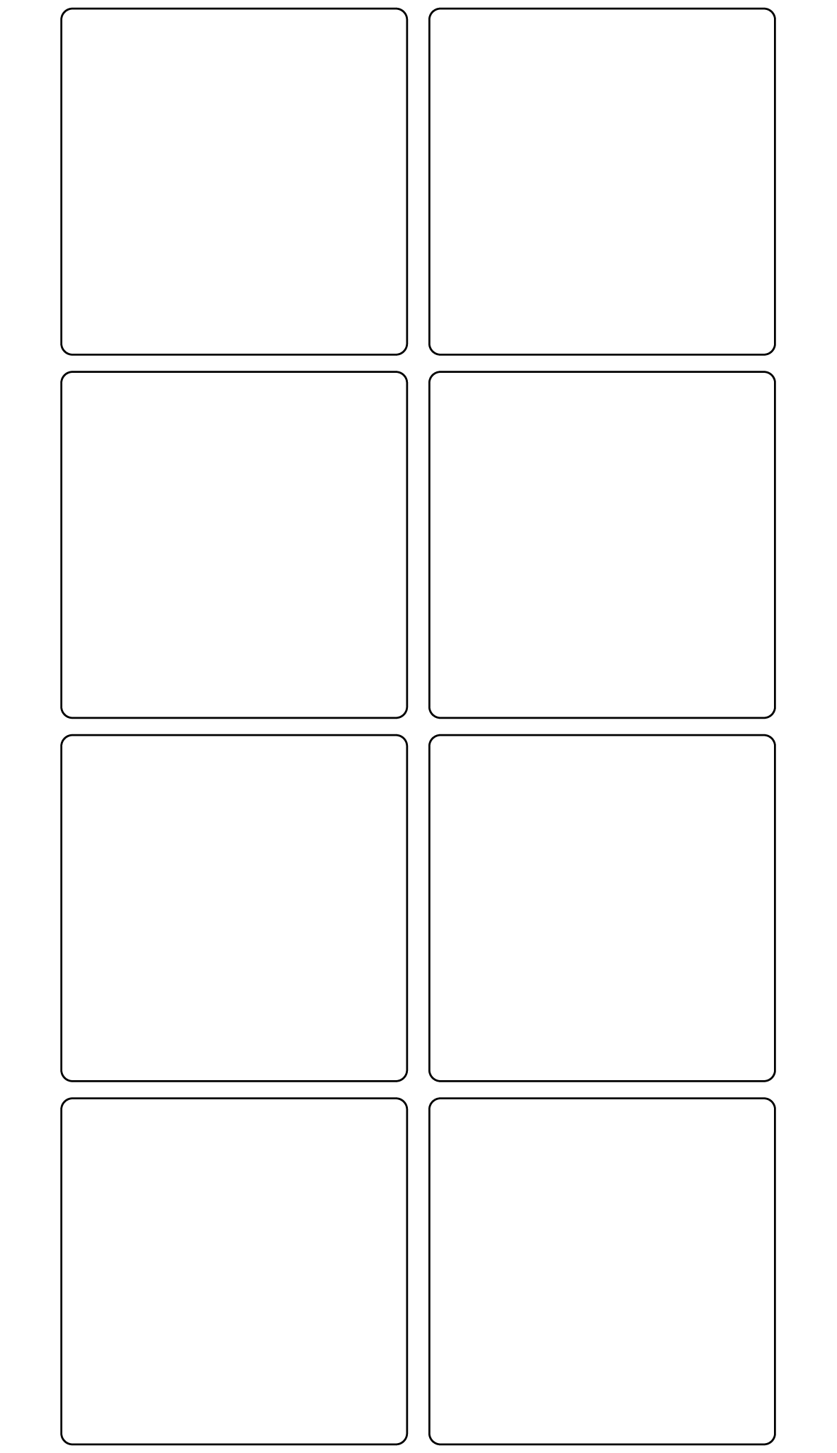 Rectangle Labels 62mm x 62mm - 2150 labels per roll