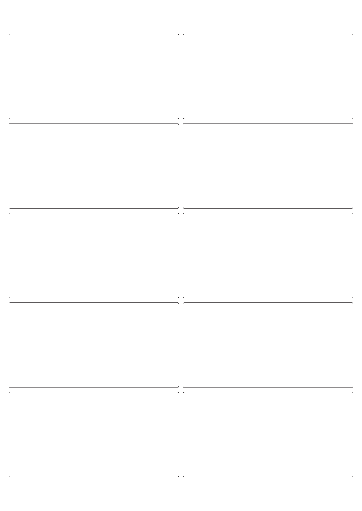 30031 - Label Size 150mm x 75mm - 10 label(s) per sheet