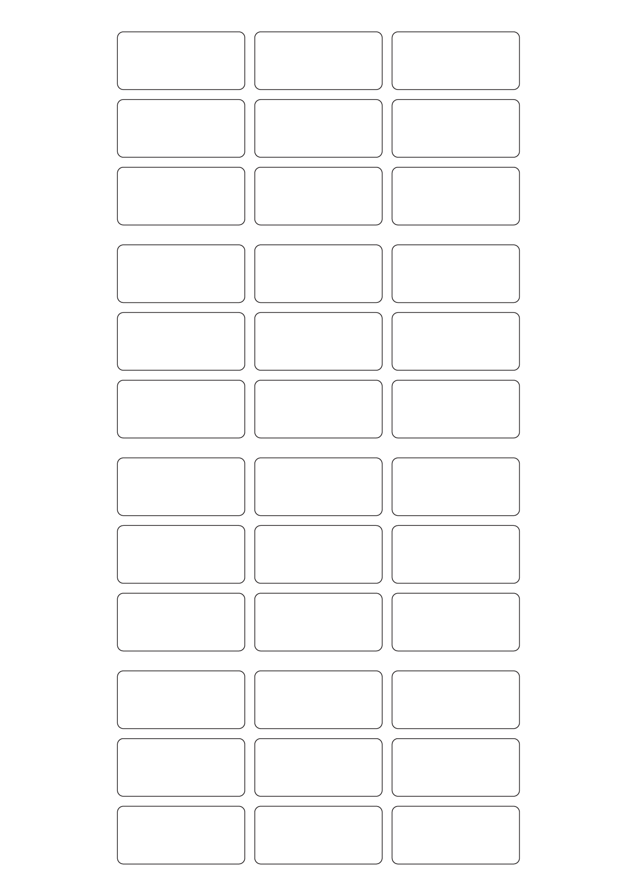 30126 - Label Size 64mm x 29mm - 36 label(s) per sheet 30126 - Label Size 64mm x 29mm - 36 label(s) per sheet