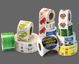 Printed Roll Labels